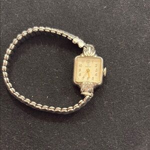 Omega Women's Silver Watch